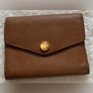 Michael Kors Brown Saffiano Leather Wallet